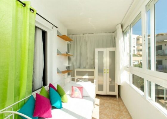 Bright apartment in cala mayor for sale