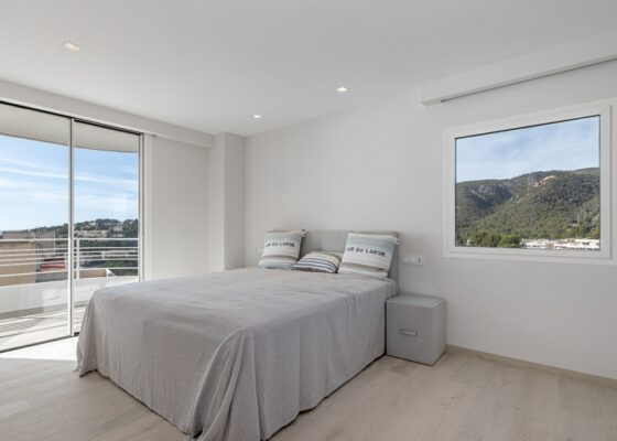 Penthouse in San Augustin with 360º panoramic views of the southeast of Mallorca and the Bay of Palma