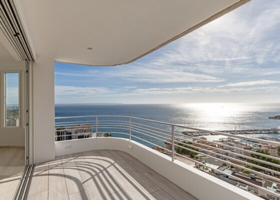 Penthouse in San Augustin with 360º panoramic views of the southeast of Mallorca and the Bay of Palma