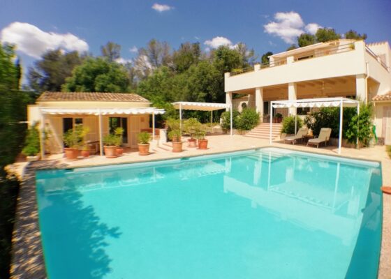 Wonderful villa with guest house near Palma