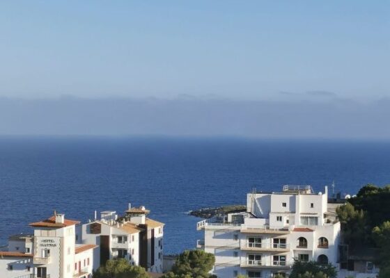 Reformed sea view apartment in illetas for sale