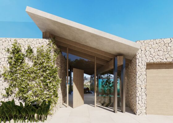 Neubau Projekt von Luxusvilla in Bestlage in Santa Ponsa