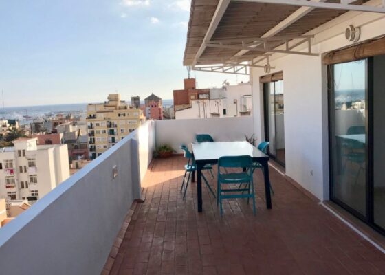 Two bedroom penthouse in Santa Catalina for rent