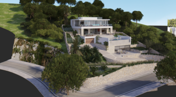 Villa de lujo con vistas al mar en costa den Blanes se vende