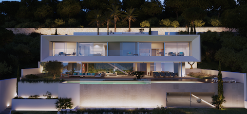 Moderne Neubau Villa in Traumlage am Hafen – Santa Ponsa