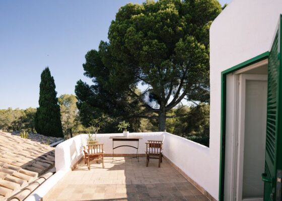 Ibiza style villa for rent in sol de Mallorca
