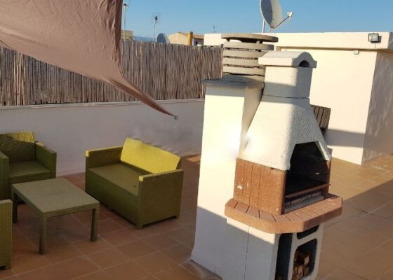 3 Schlafzimmer Penthouse in Palma mit teil Meerblick