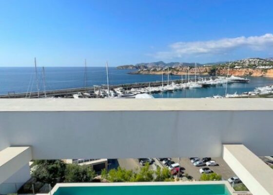 Luxury seaview Villa frontline in El Toro – Port Adriano