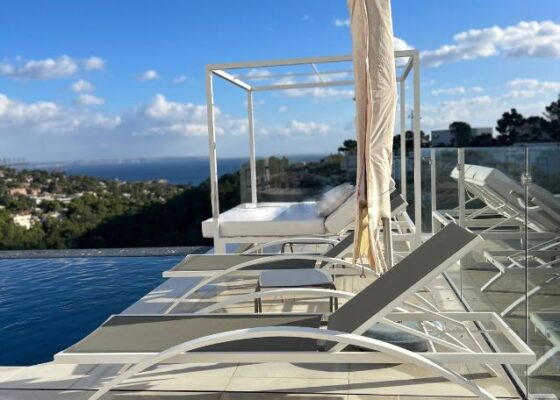 Fabelhafte Villa mit Meerblick in Costa den Blanes
