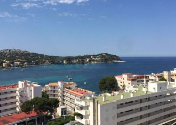 Seaview apartment in santa ponsa for sale