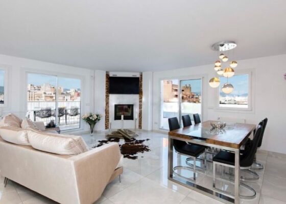 Seaview penthouse in Palma for sale