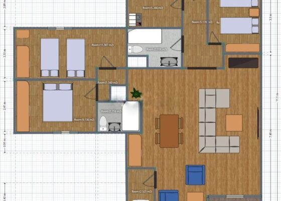 Moderne Wohnung in Portals zu vermieten