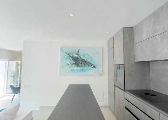 Stunning frontline apartment with sea access in Port Andratx