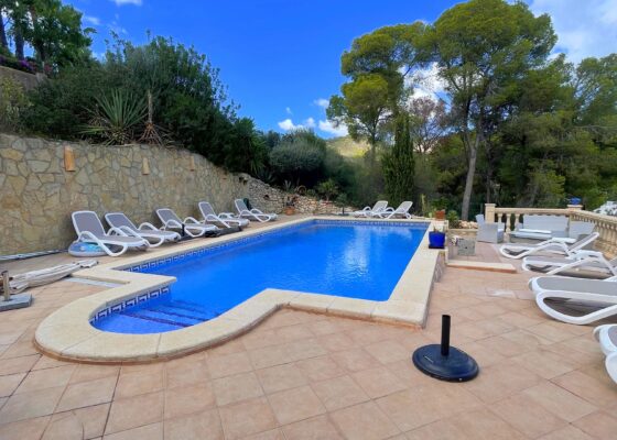 Mediterranean property in Paguera for sale