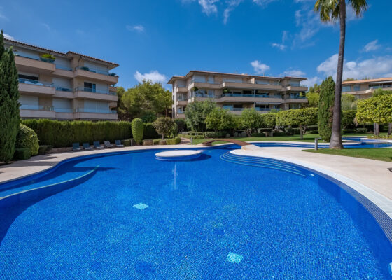 Außergewöhnliche Luxuswohnung in Sol de Mallorca mit Meerblick zu verkaufen