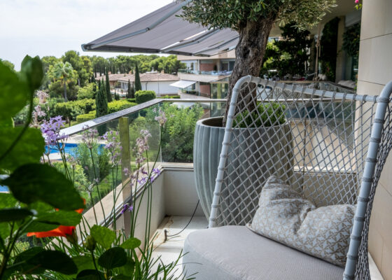 Außergewöhnliche Luxuswohnung in Sol de Mallorca mit Meerblick zu verkaufen