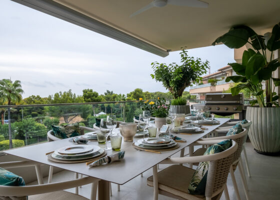 Außergewöhnliche Luxuswohnung in Sol de Mallorca mit Meerblick zu verkaufen