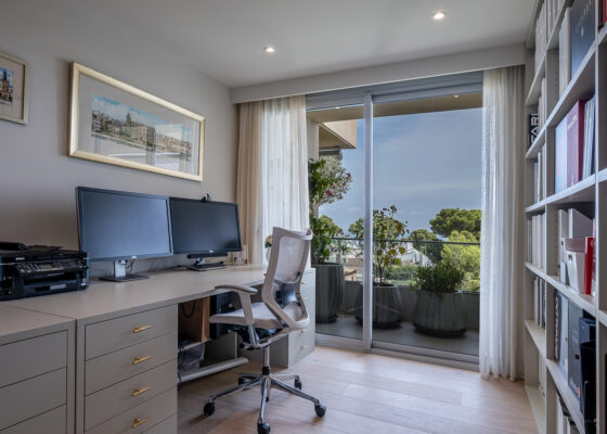 Außergewöhnliche Luxuswohnung in Sol de Mallorca mit Meerblick zu verkaufen