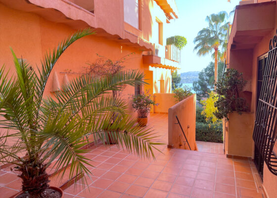 Duplex with sea views in costa de la calma for sale