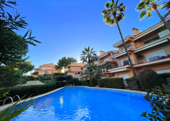 Duplex with sea views in costa de la calma for sale