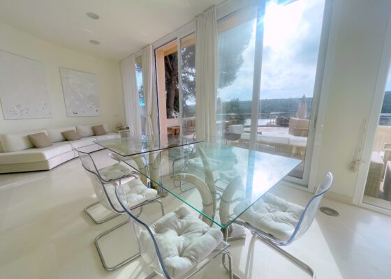 Luxurious Frontline Villa with sea access in Sol de mallorca – Rental