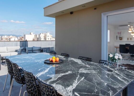 Penthouse with sea views in Palma for sale