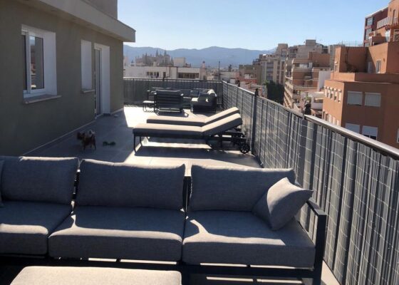 Penthouse with sea views in Palma for sale