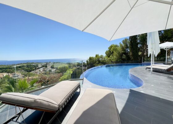 Modern Villa with majestic sea views in Portals Nous for sale
