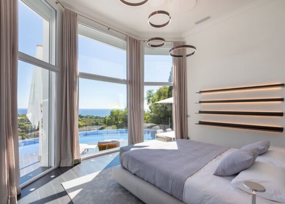 Modern Villa with majestic sea views in Portals Nous for sale