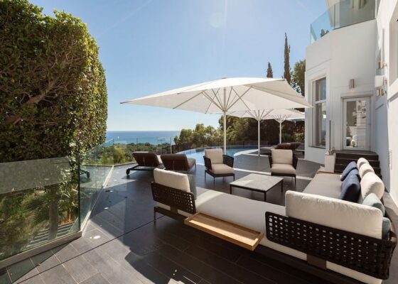Modern Villa with majestic sea views in Portals Nous for sale