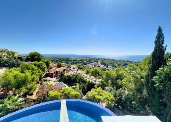 Modern Villa with majestic sea views in Portals Nous for sale