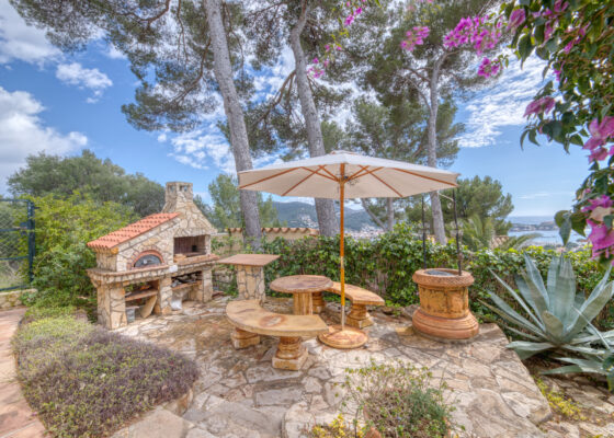 Seaview Villa in Port Andratx with views over the bay for sale