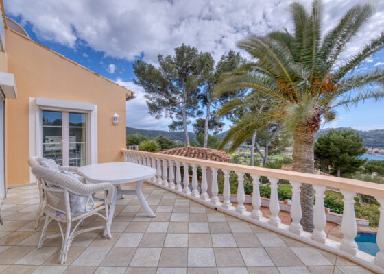 Seaview Villa in Port Andratx with views over the bay for sale