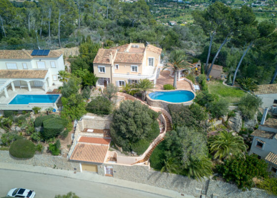 Seaview Villa in Port Andratx with views over the bay for sale