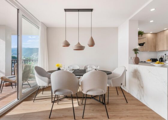 Duplex Penthouse with sea views in Bonanova for sale