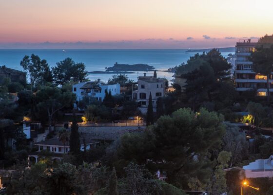Duplex Penthouse with sea views in Bonanova for sale