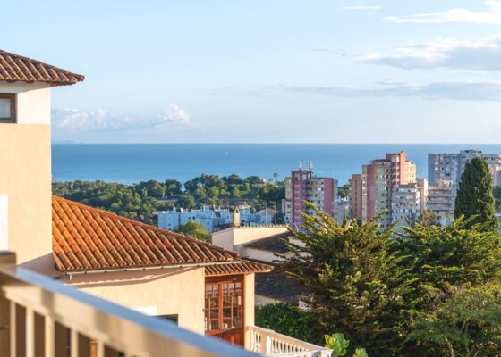 Duplex Penthouse with sea views in Bonanova for sale