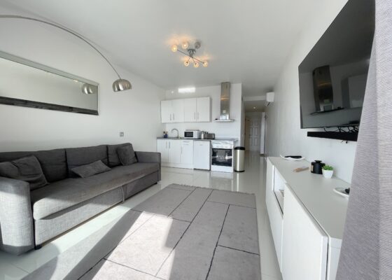 Seaview apartment in first line to the beach in Magaluf for sale